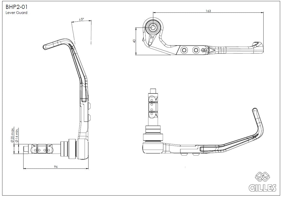 Gilles Tooling Rembeschermer BHP2-01-BD