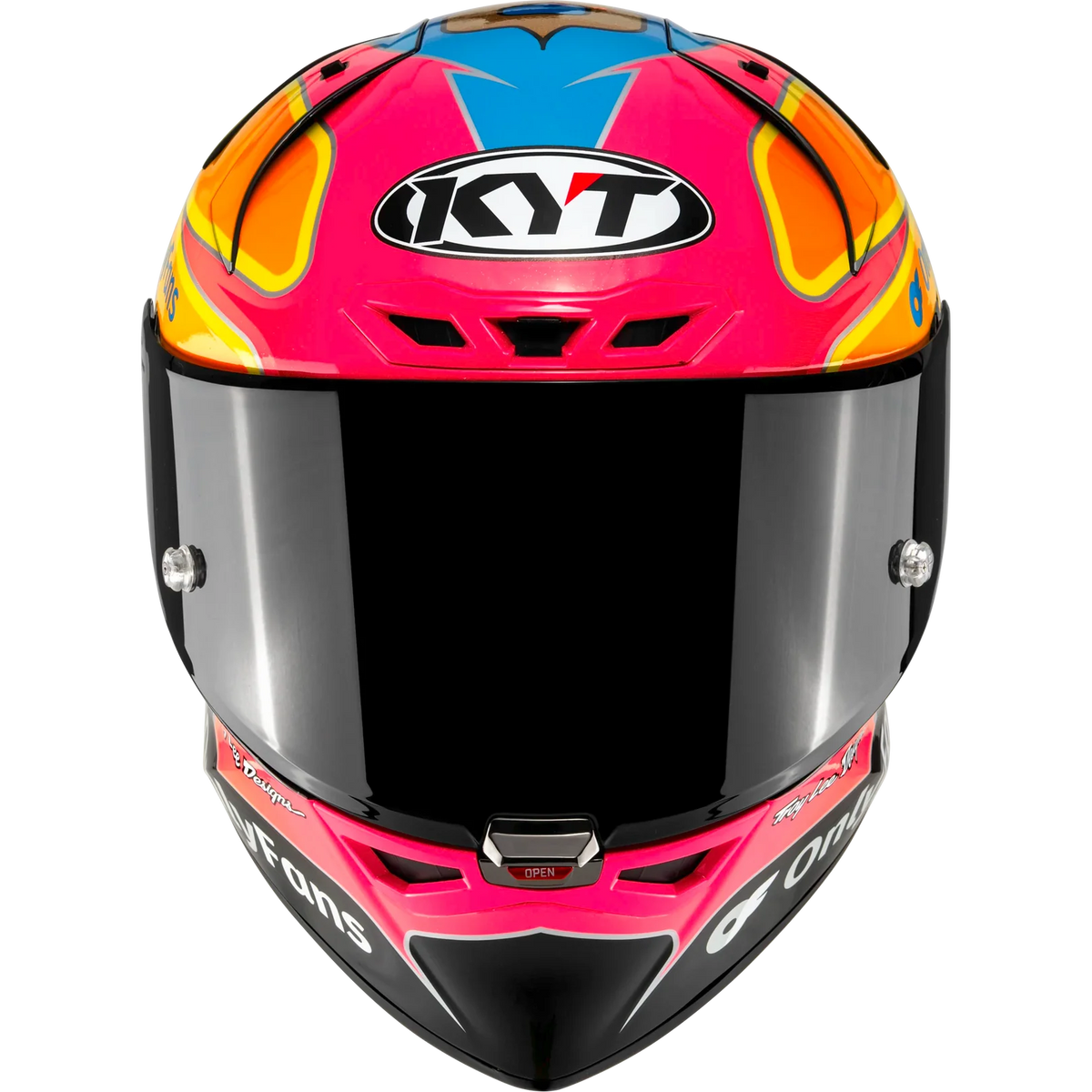 PRE ORDER!!! KYT Davey Todd Special Edition KX-1 Race Gp Helmet With Signed Holographic Trading Card