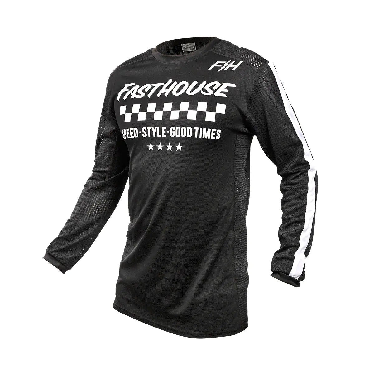 Fasthouse USA Originals Air Cooled Youth Jersey - Black