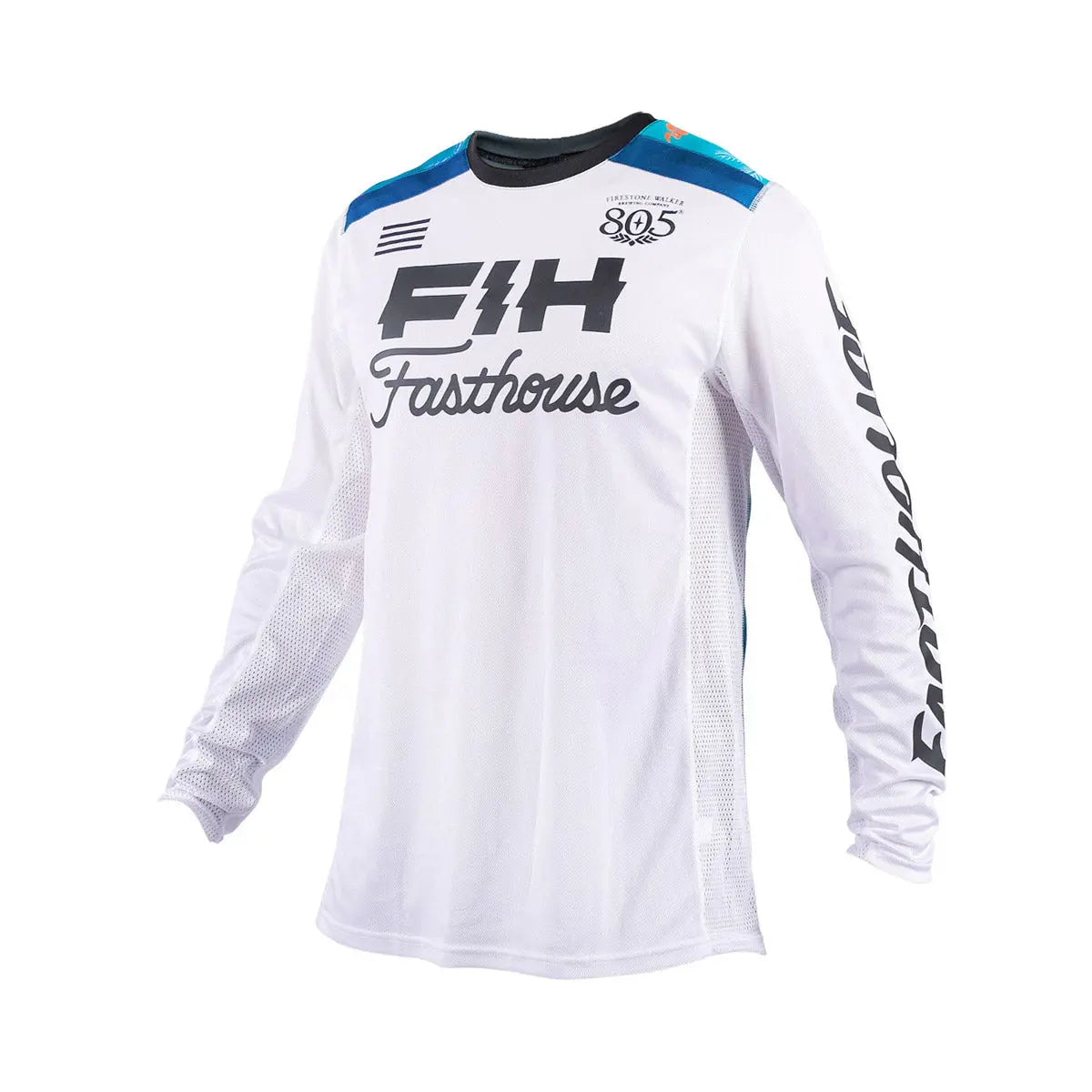 Fasthouse TB Island Hopper Grindhouse Youth Jersey - White