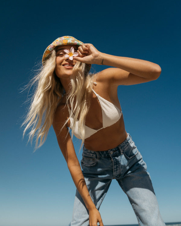 Billabong Dames Rachel Boyfriend Jeans - Medium Indigo Fade