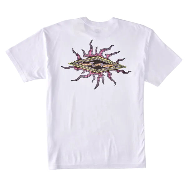 Billabong Sun Warp Tee - White