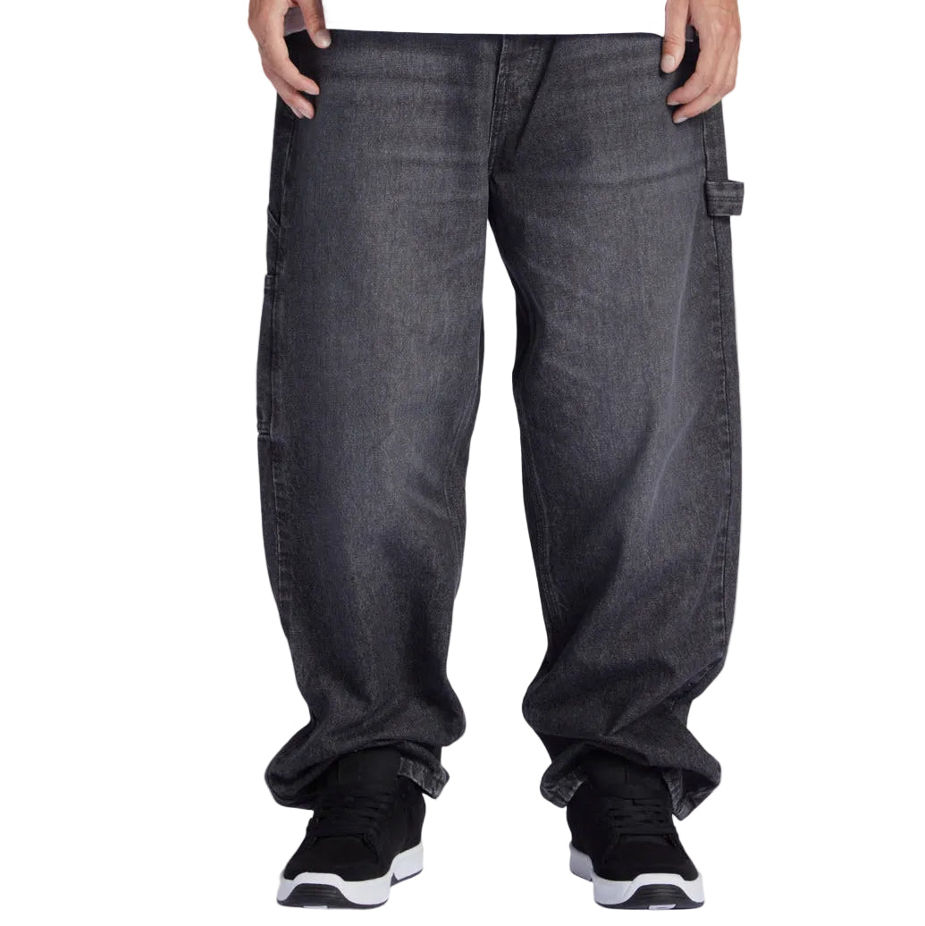 DC Worker Baggy Carpenter Denim Pant - Black Denim