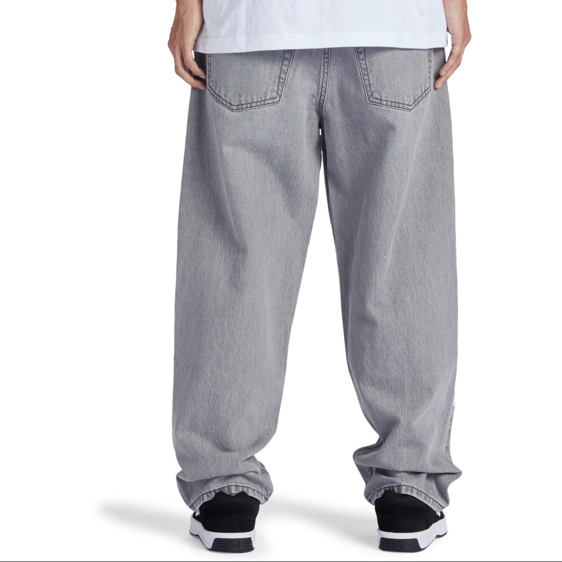 DC Worker Baggy Denim - Grey Wash