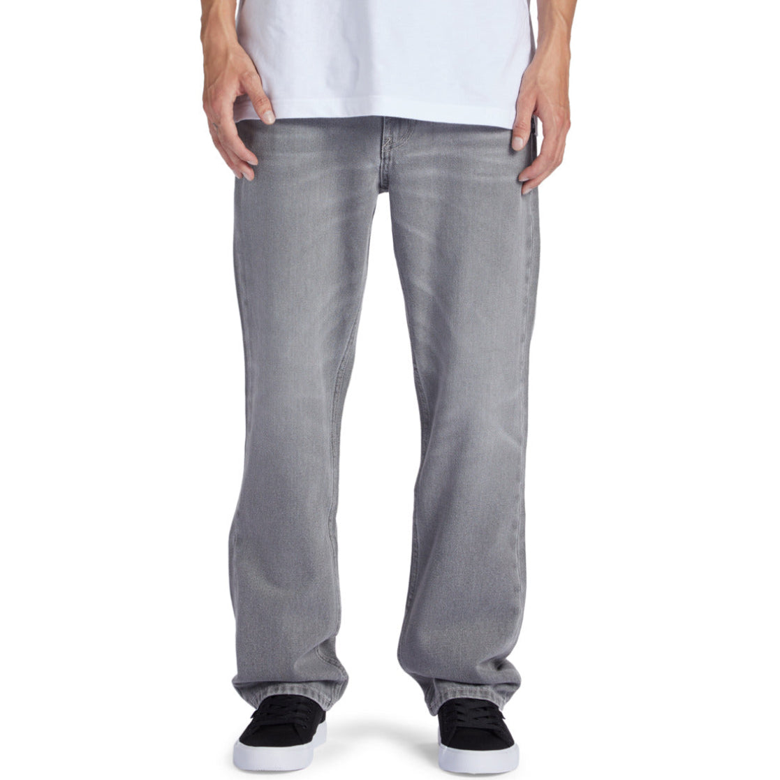 DC Worker Straight Jeans - Grijs wassing