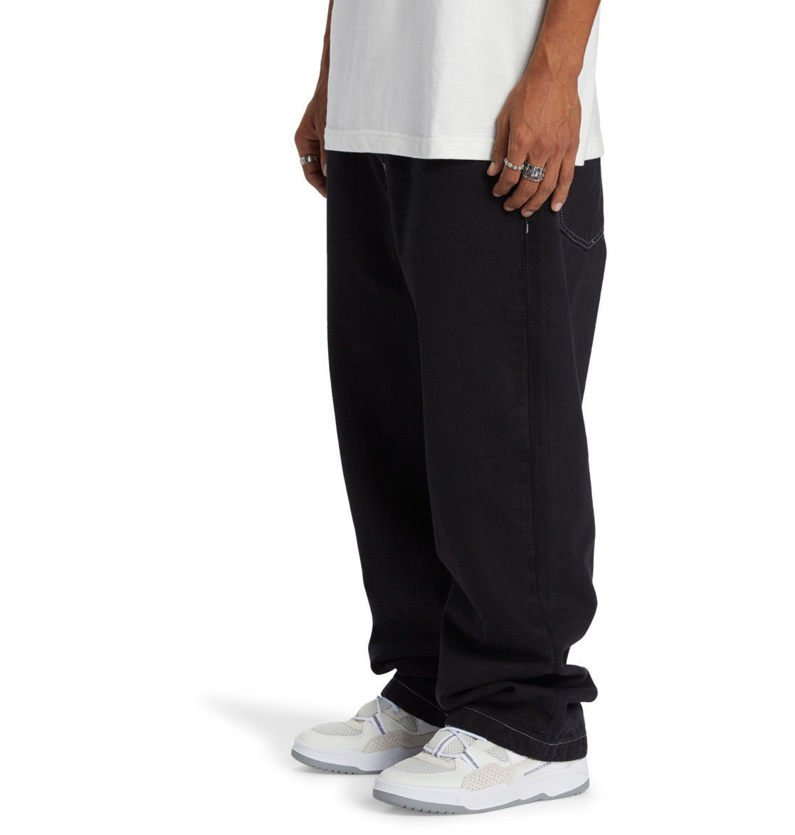 DC Worker Baggy Jeans - Zwarte tint