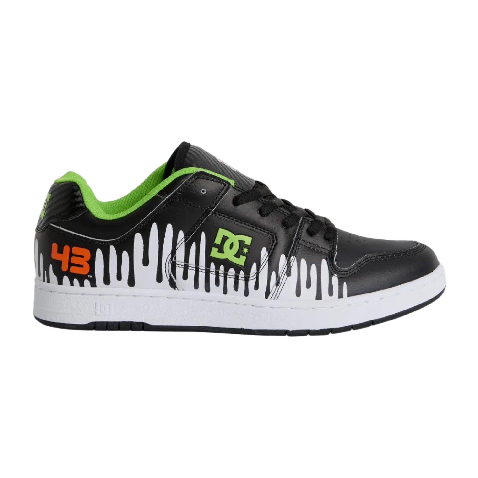 DC Ken Block 43i Manteca 4 - Zwart/Wit/Limegroen