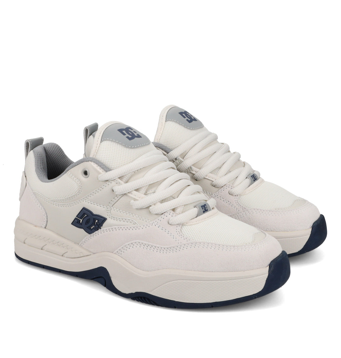 Ascend S - Gebroken wit/marineblauw