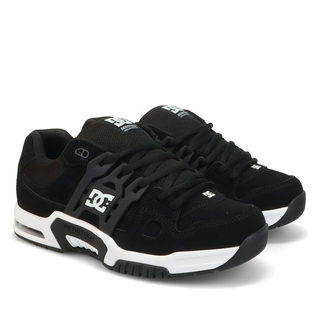 DC Heren AT-2 Schoenen - Zwart/Wit