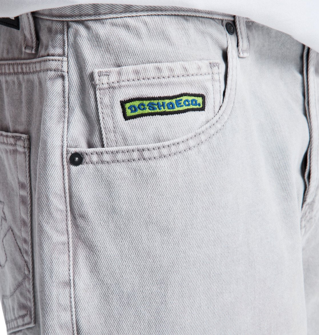 DC Baggy Denim Jeans - Wild Dove