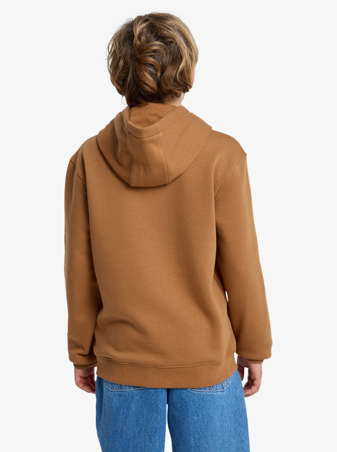 Quiksilver Youth Comp Hoodie 8-16 jaar - Tabaksbruin