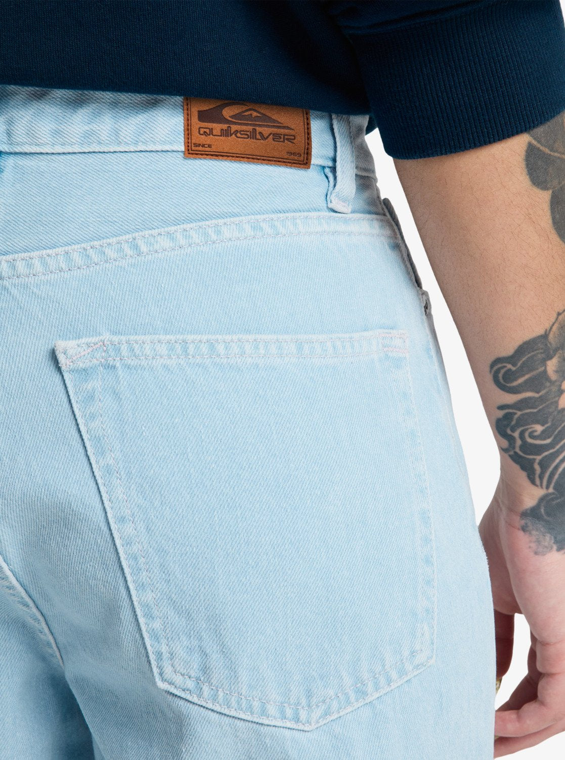 Quiksilver Mom Denim Broek - Ice Flow