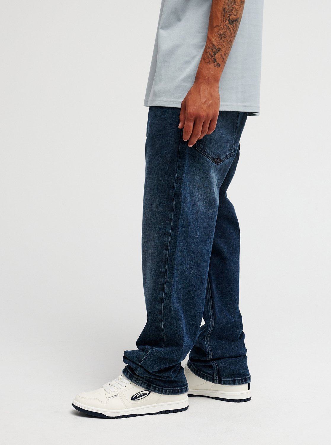 Quiksilver Aqua Cult Regular Fit Denim - Blue/Black Used