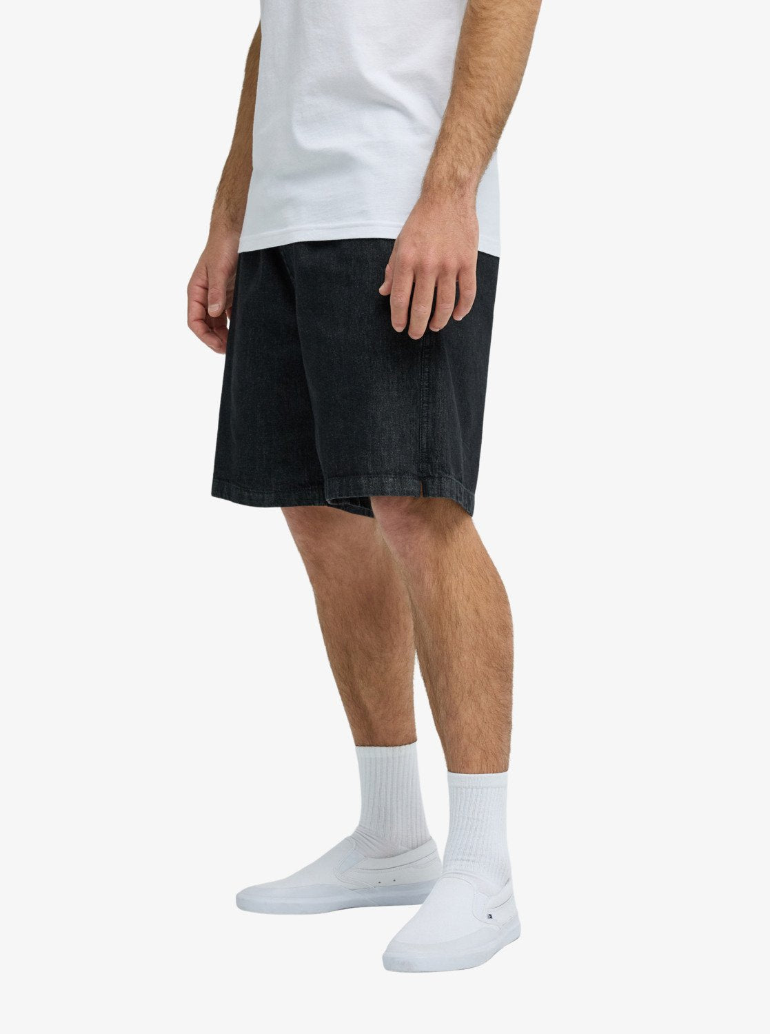 Quiksilver Taxer Mens Denim Short - Black