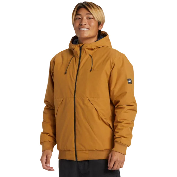 Quiksilver Brooks 5k-jas - Botbruin