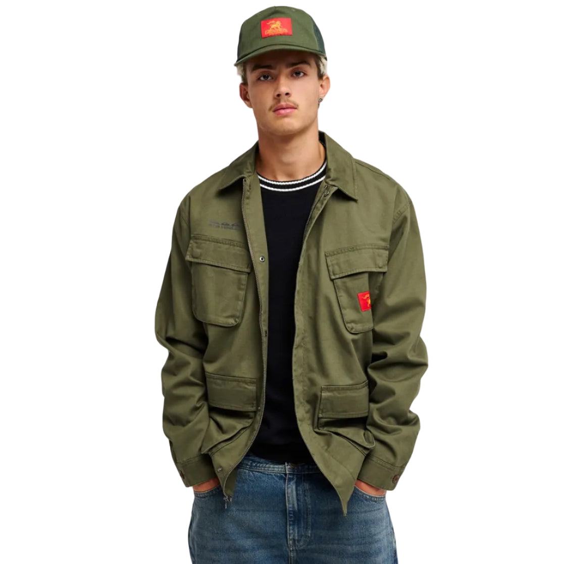 Quiksilver X Bob Marley Uprising Military Jacket - Grape Leaf