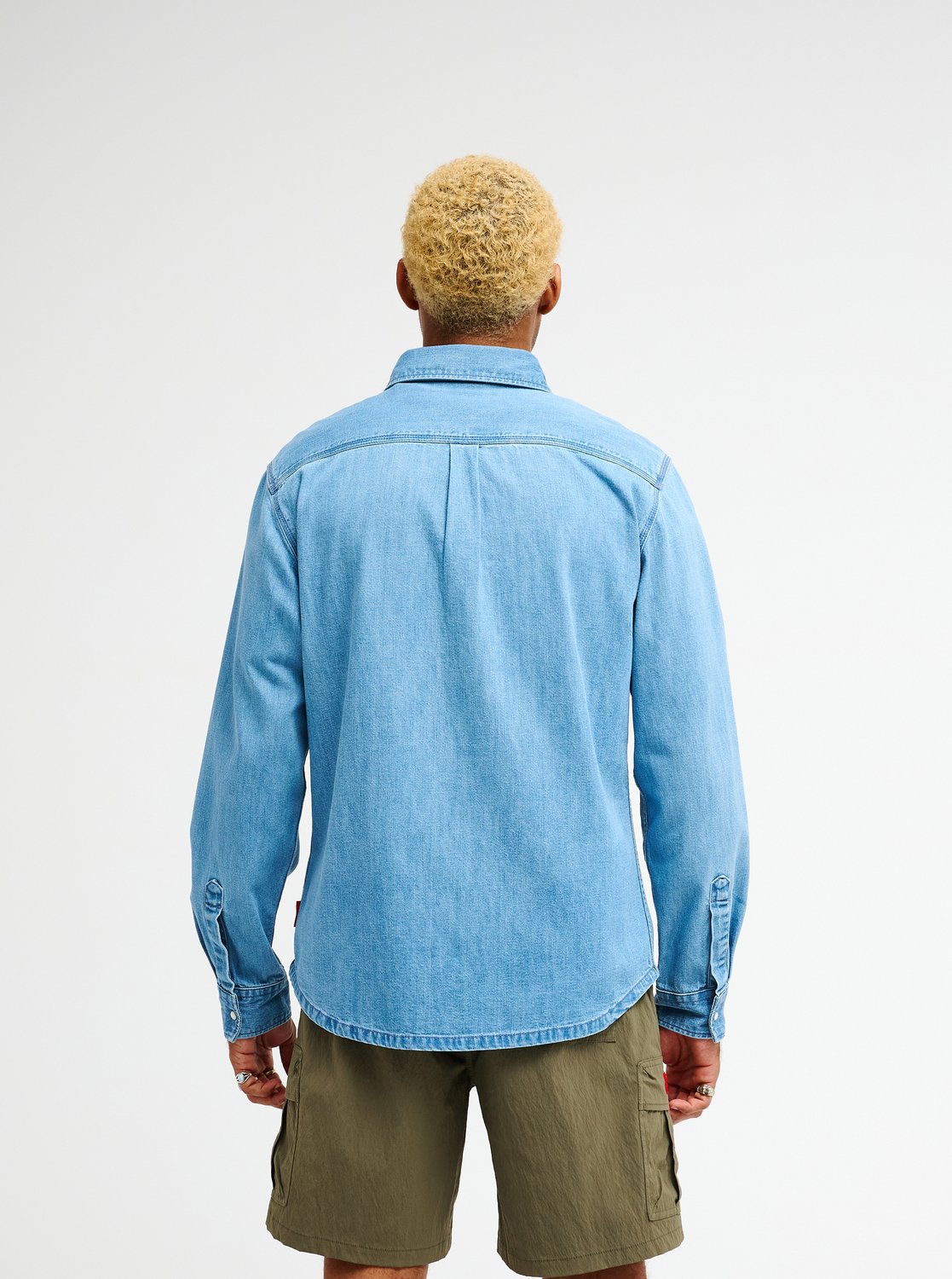 Quiksilver Bob Marley Uprising Shirt - Blue Denim