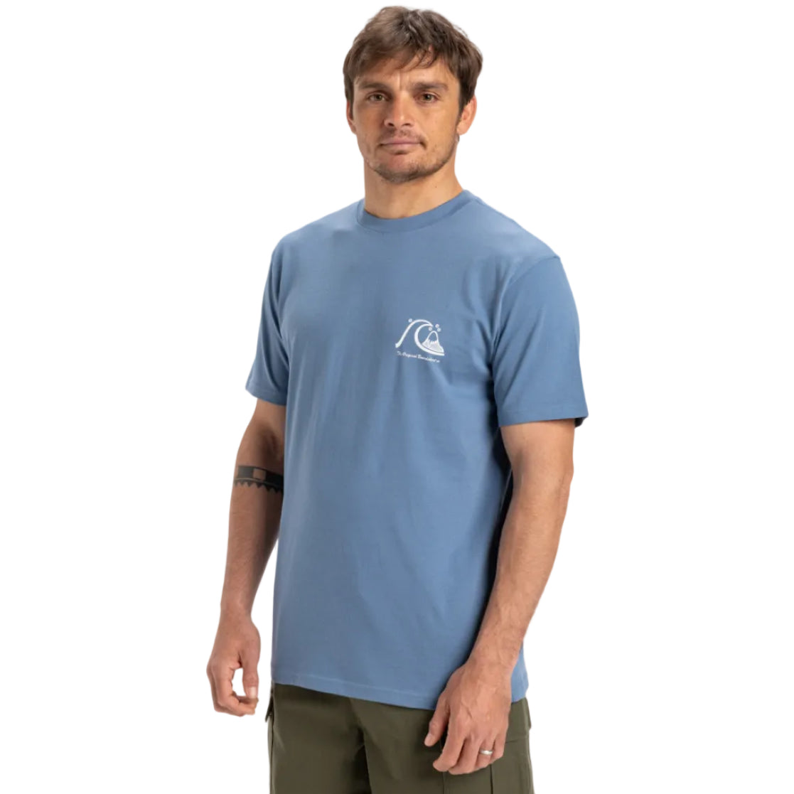 Quiksilver Evo Original Tee - Coronet Blue