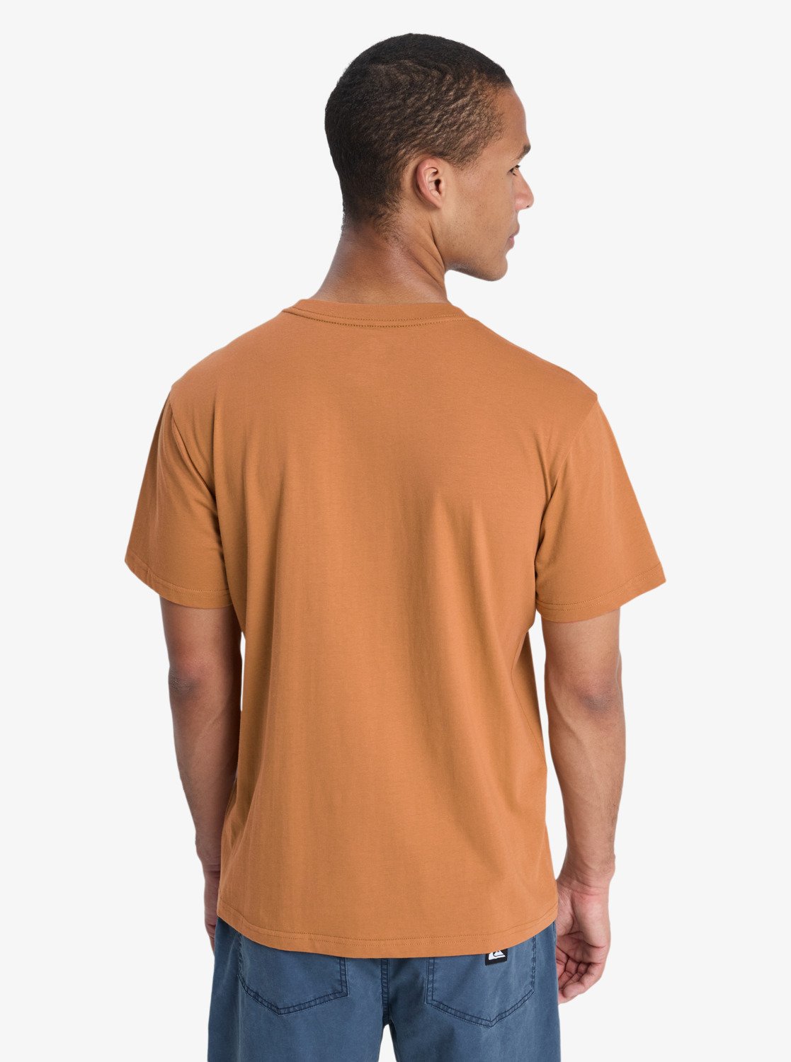 Quiksilver Comp Logo T-shirt - Tabaksbruin