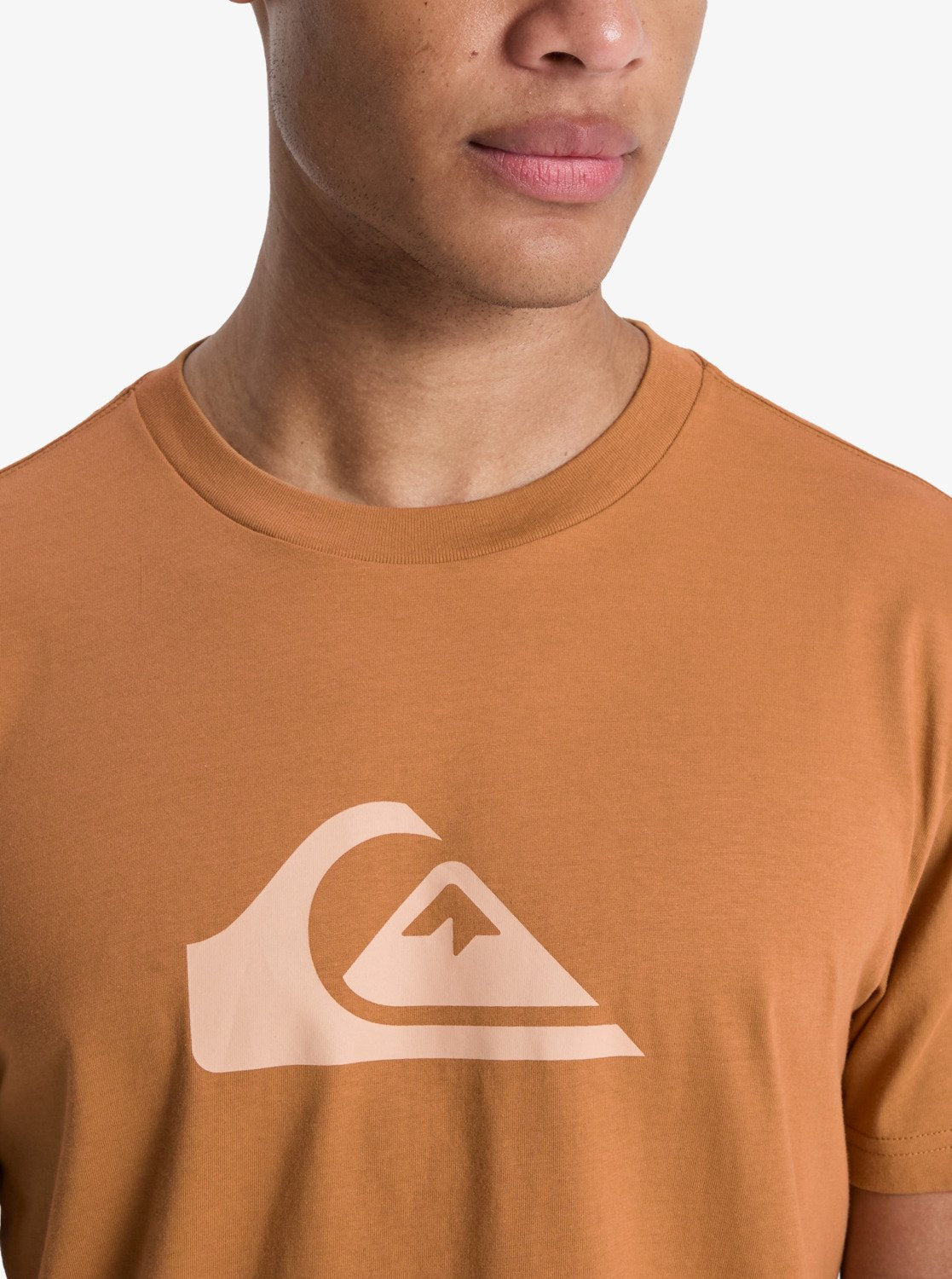 Quiksilver Comp Logo T-shirt - Tabaksbruin