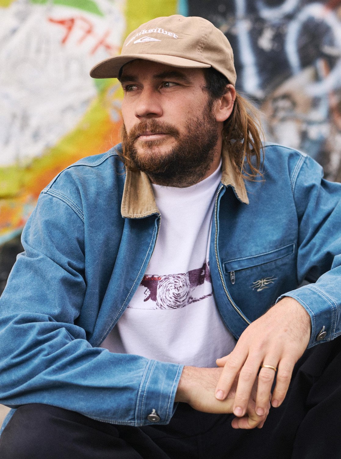 Quiksilver Mercury Vortex T-shirt - Wit