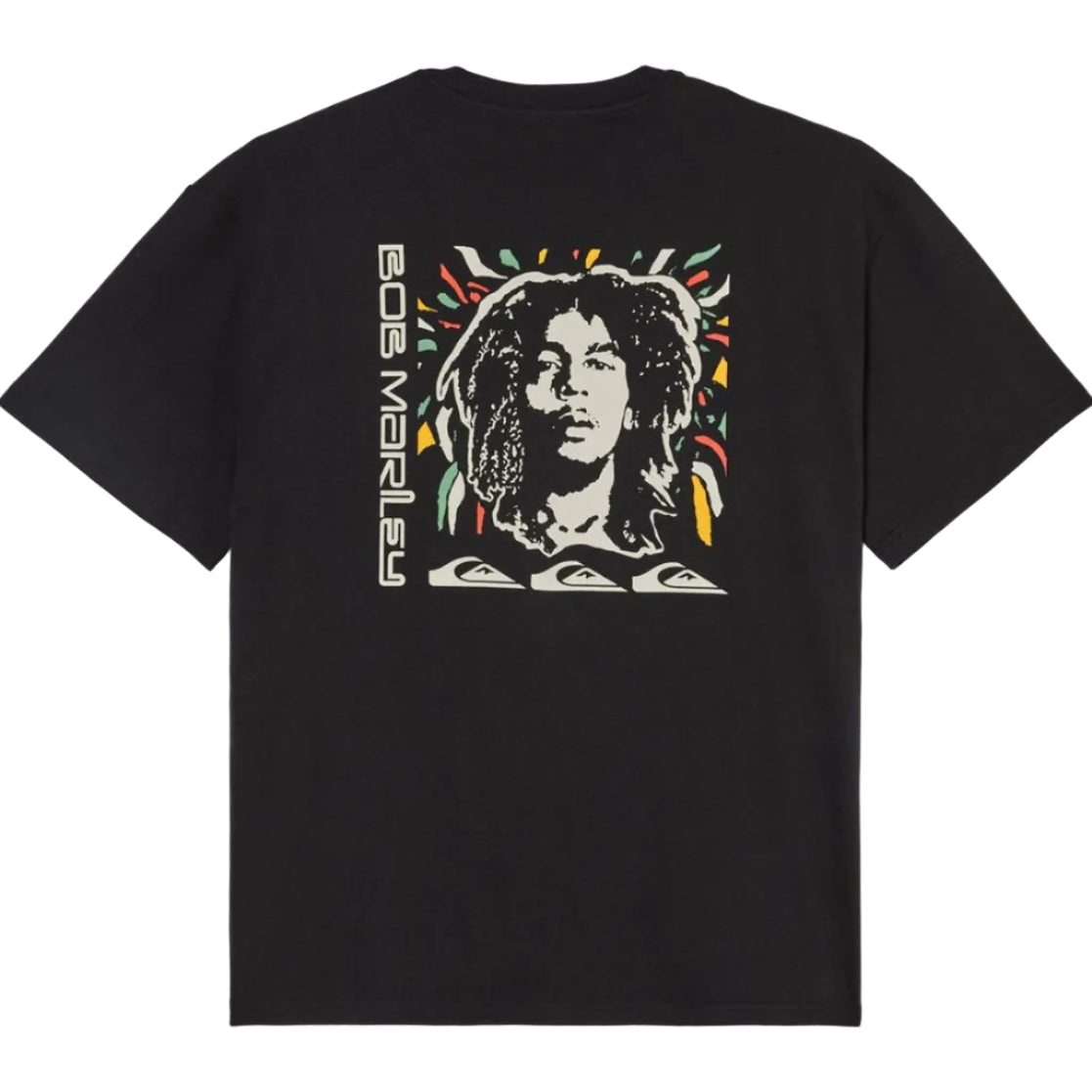 Quiksilver Bob Marley Warhead T-Shirt - Black