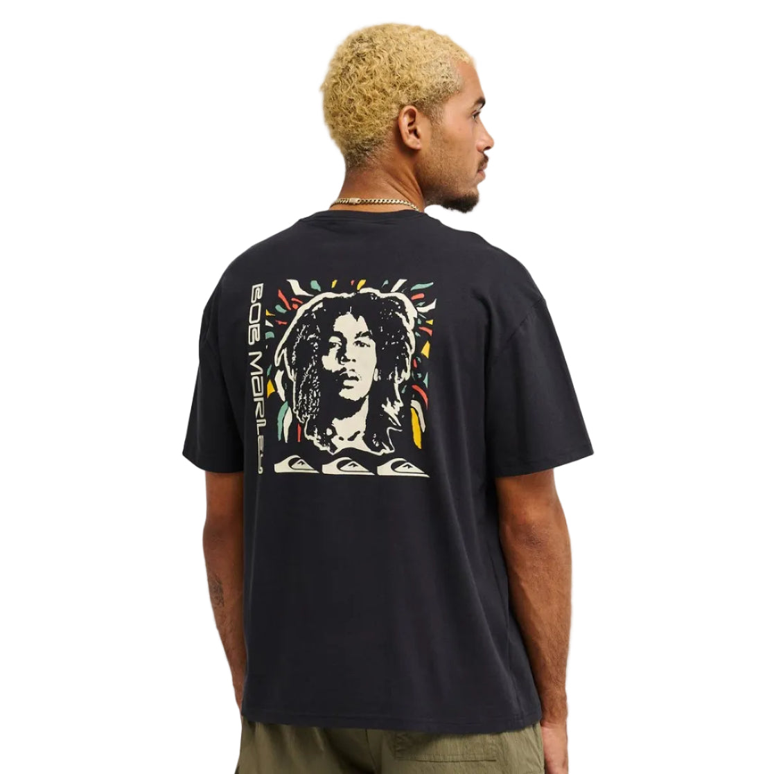 Quiksilver Bob Marley Warhead T-Shirt - Black