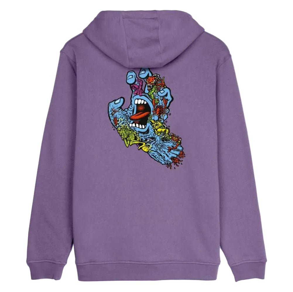 Santa Cruz Screaming Five Hoodie - Purple Haze