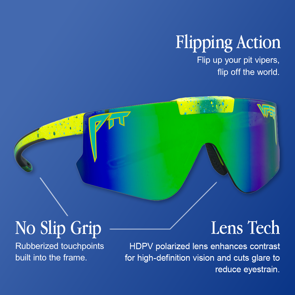 The Heater Flip-Offs - HDPV Polarized Red
