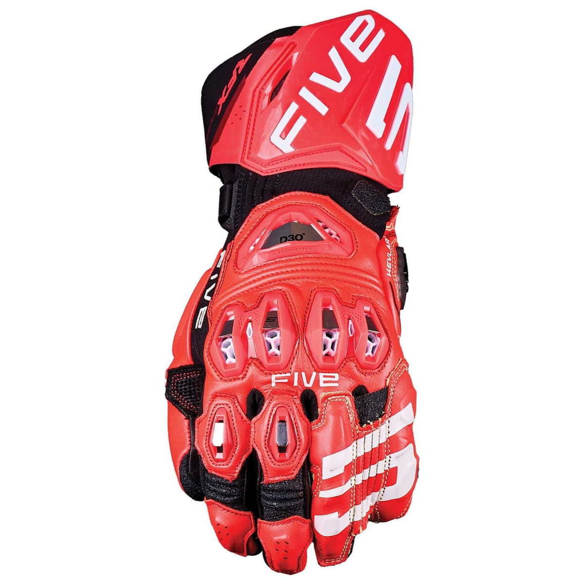 Five RFX Pro Racing Gloves - Fluo Red