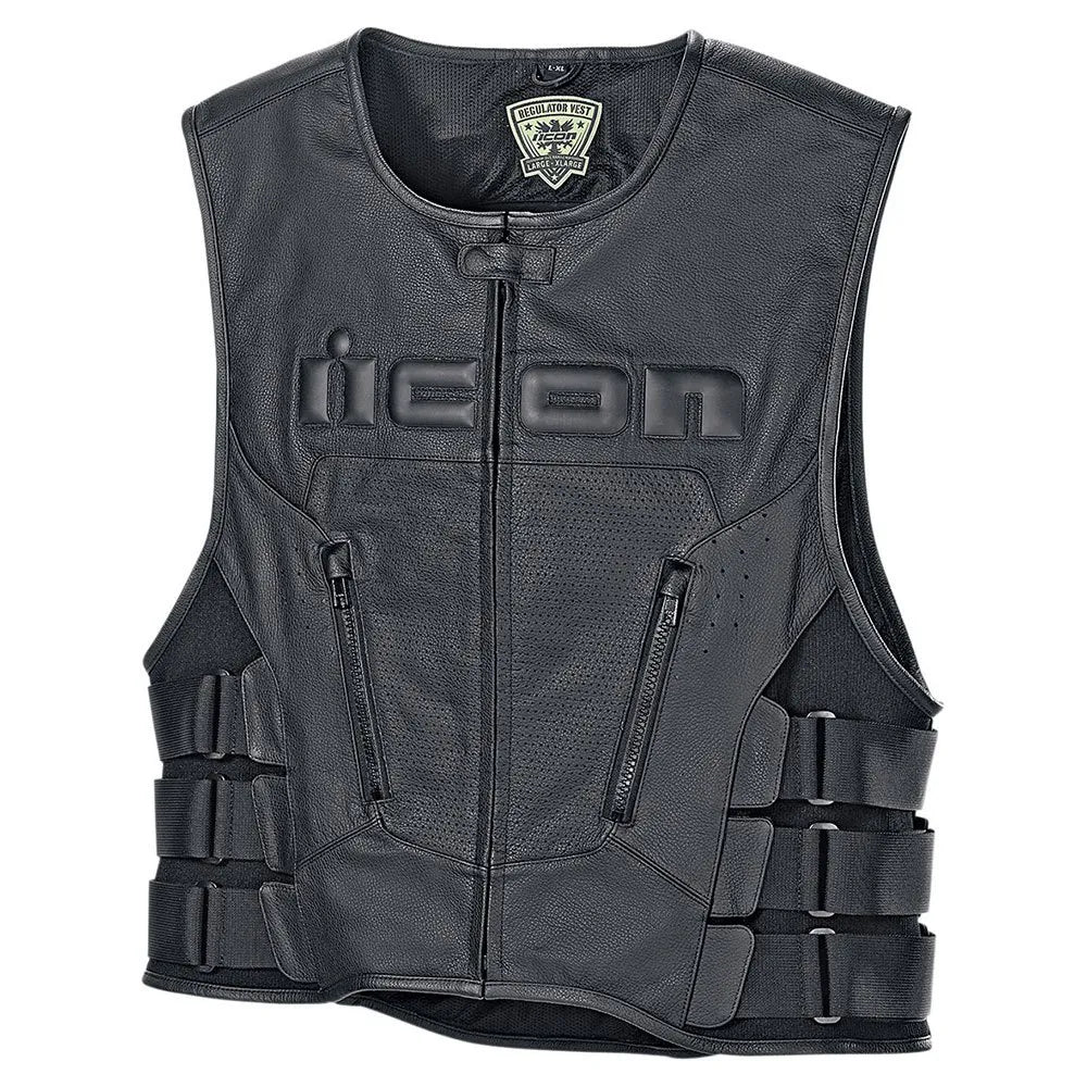 Icon Regular Vest - Zwart