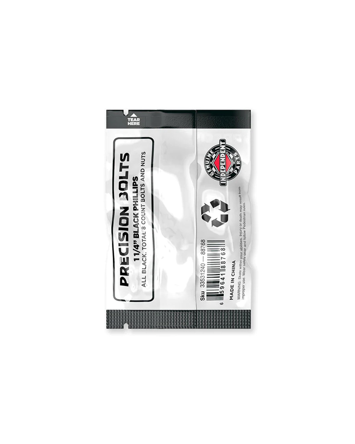 Independent Hardware 11/4" Phillips - Black