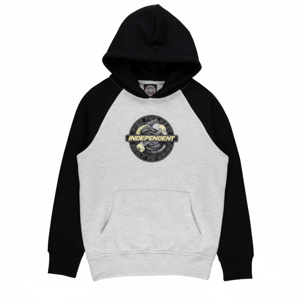 Independent hoodie op witte achtergrond