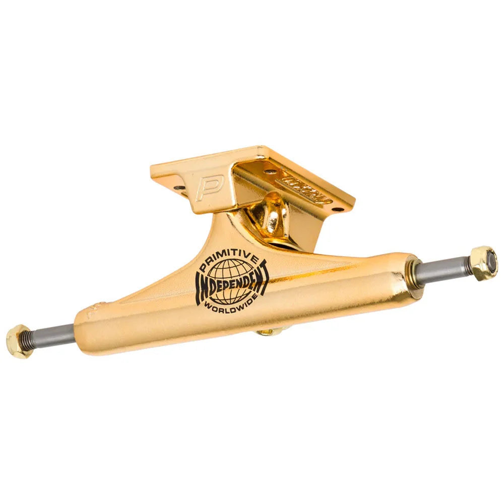 Independent Stage 11 Primitive Gold Mid Skateboard Trucks (Set Of 2)