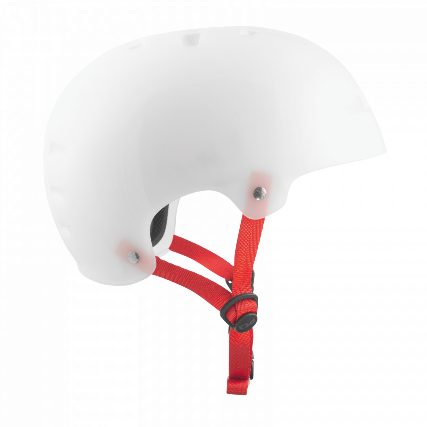 TSG Evolution Special Makeup Helmet - Clear White (White EPS)