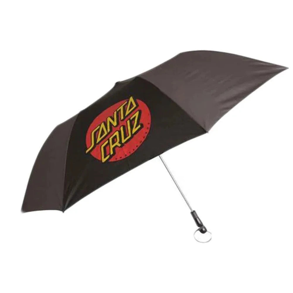 Santa Cruz Classic Dot Umbrella - Black