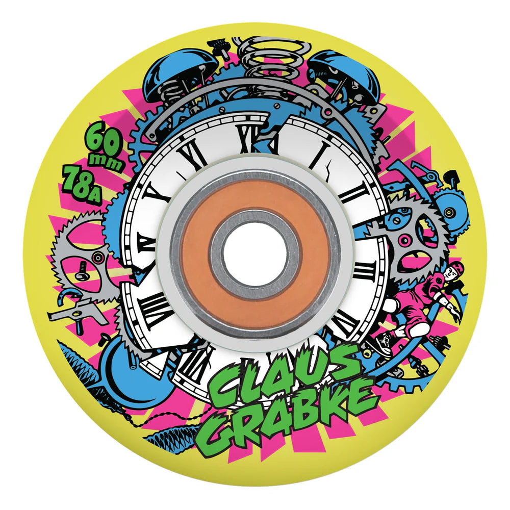 Claus Grabke Exploding Clock Blacklight 78a Slime Balls Light Ups Wheels