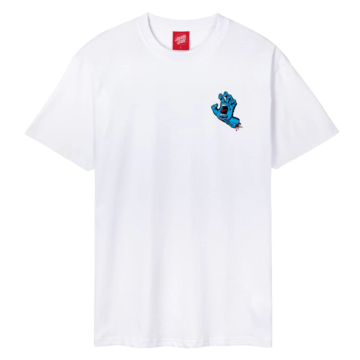 Santa Cruz Screaming Hand T-Shirt - White