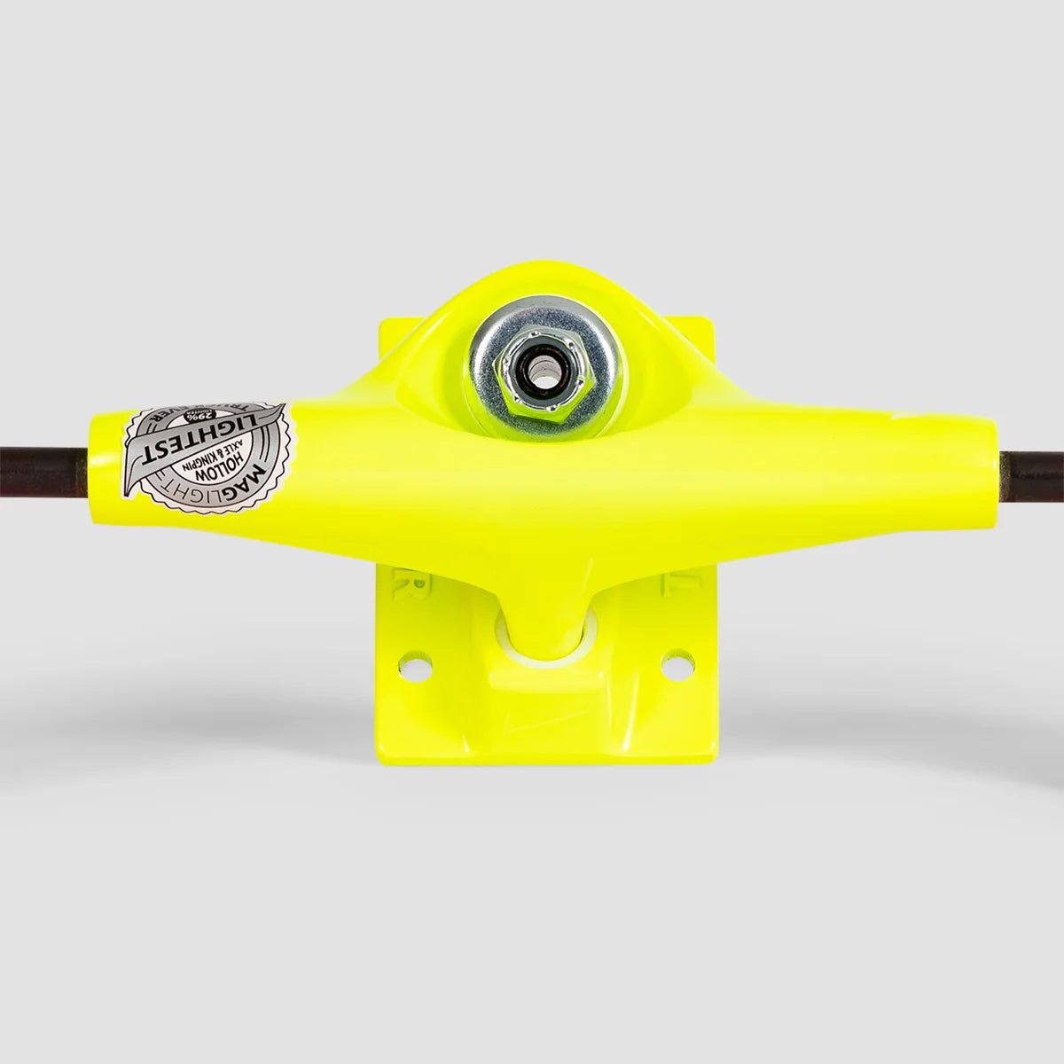 Tensor Mag Light Glossy 8.25" Skateboard Trucks - Safety Yellow (Set of 2)