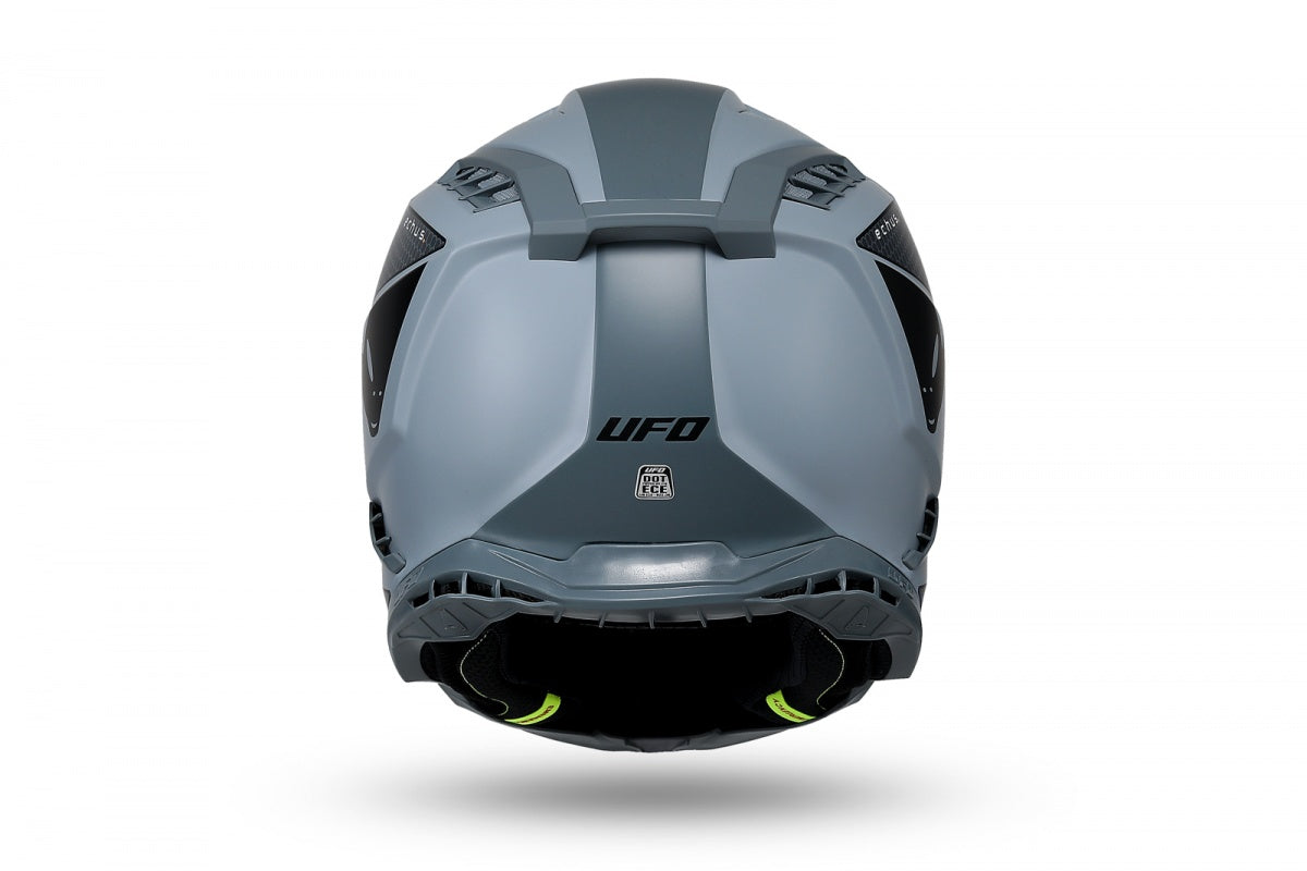 Casque de motocross UFO Echus - Gris 