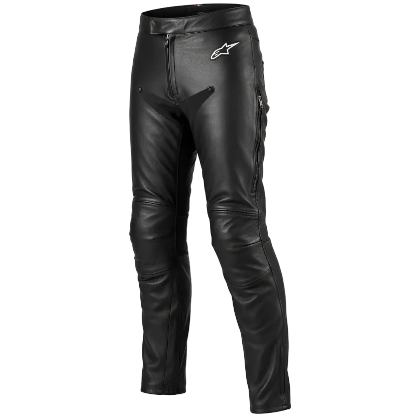 Verscherpte leren motorbroek