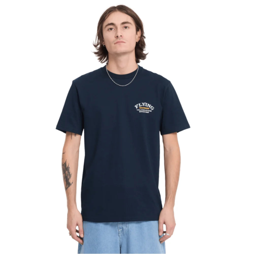 Volcom Flying Machine T-Shirt - Marine