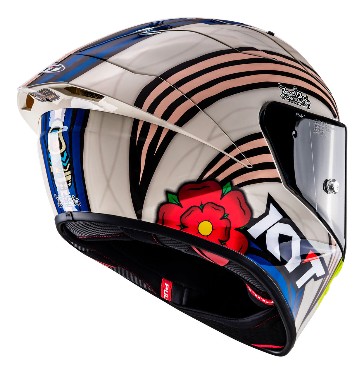 PRE-ORDER!! KYT KX-1 Race GP Limited Edition John McGuinness Replica Helmet
