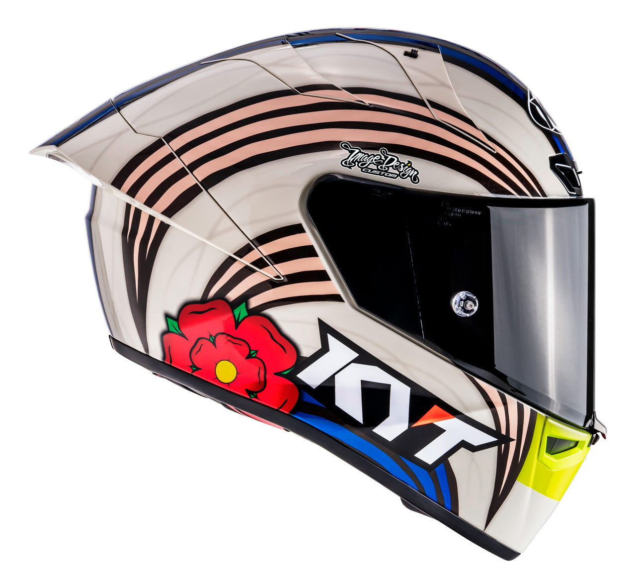 PRE-ORDER!! KYT KX-1 Race GP Limited Edition John McGuinness Replica Helmet