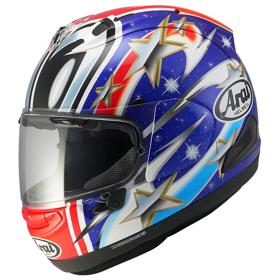 Casque Arai Rx-7v Evo Nakano rouge réplique